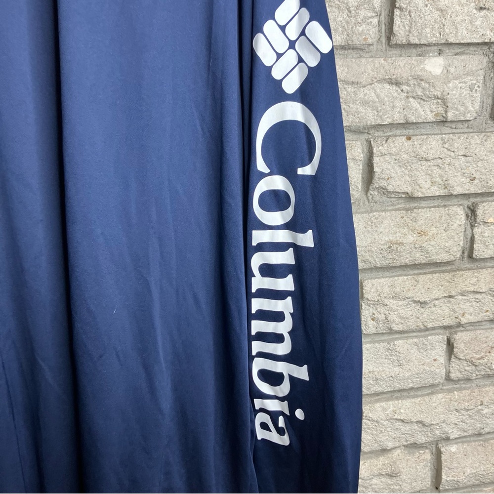 Columbia Men's Long Sleeve Shirt - Deep Blue - Picture 3 of 5